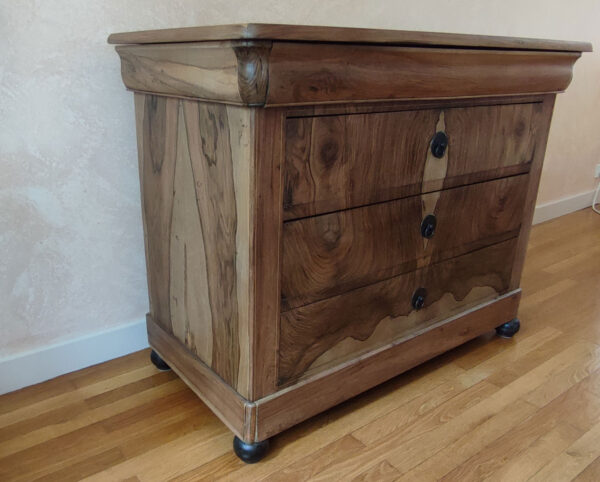 Commode noyer et ronce de noyer