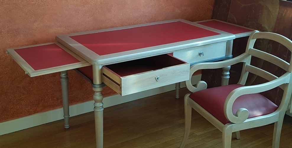 Bureau Grange et son fauteuil relooké